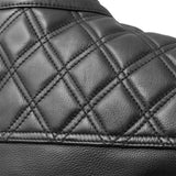Downside Men's Motorcycle Leather Vest - First Manufacturing Company - Flyclothing LLC
