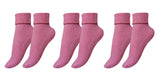tittimitti® Women’s 100% Organic Combed Cotton Socks 3-Pack – Made in Italy - tittimitti - Flyclothing LLC