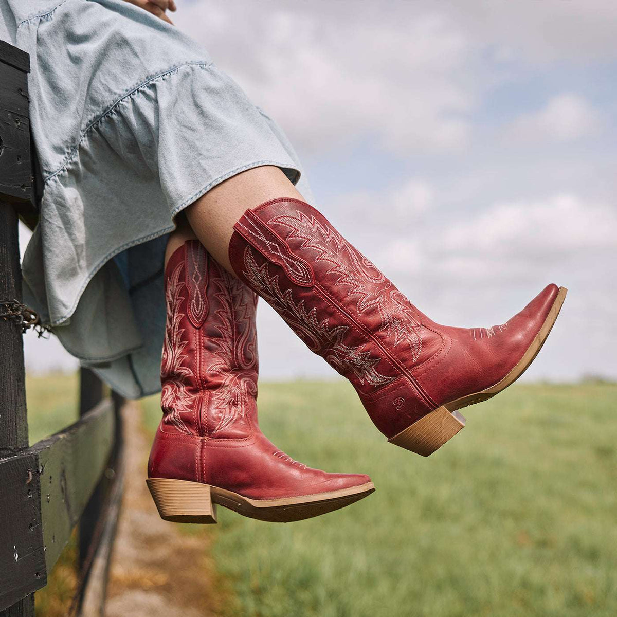 Durango Women's Shyloh Western Boot Crimson Red