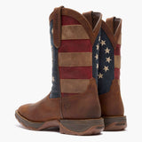 Durango Lady Rebel America 250 Flag Western Boot Filly Brown - Durango - Flyclothing LLC