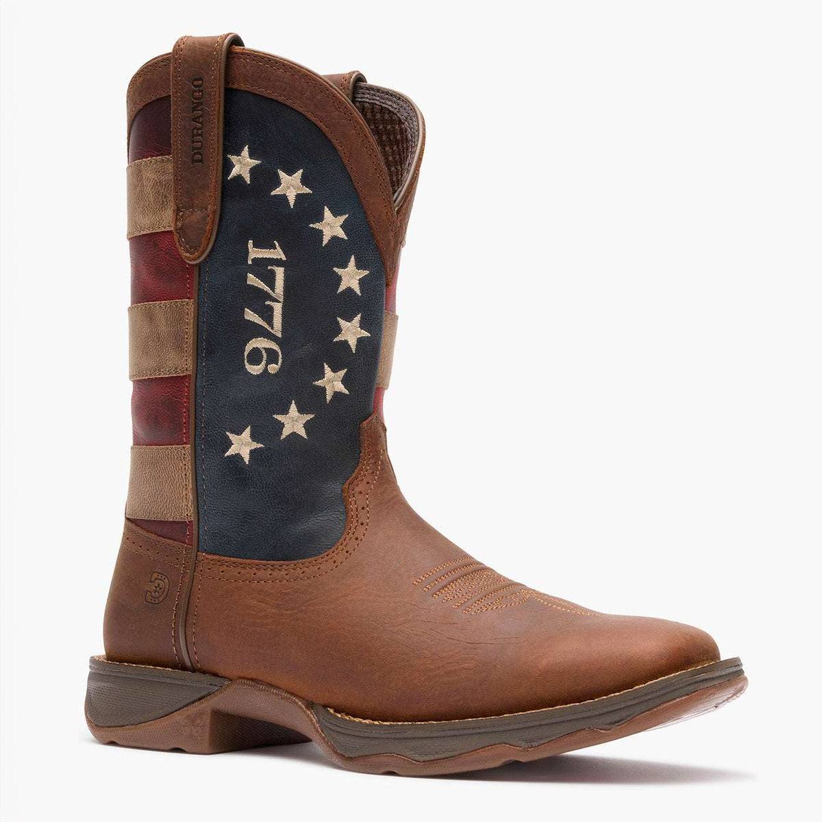 Durango Lady Rebel America 250 Flag Western Boot Filly Brown - Durango - Flyclothing LLC