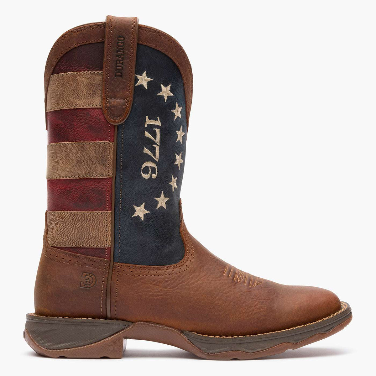Durango Lady Rebel America 250 Flag Western Boot Filly Brown - Durango - Flyclothing LLC