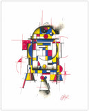 Black Market Art Company Droid Print
