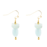 Drops of Blue Amazonite Drop Earrings
