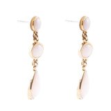 Drops of Pink Opal Earrings - Barse Jewelry