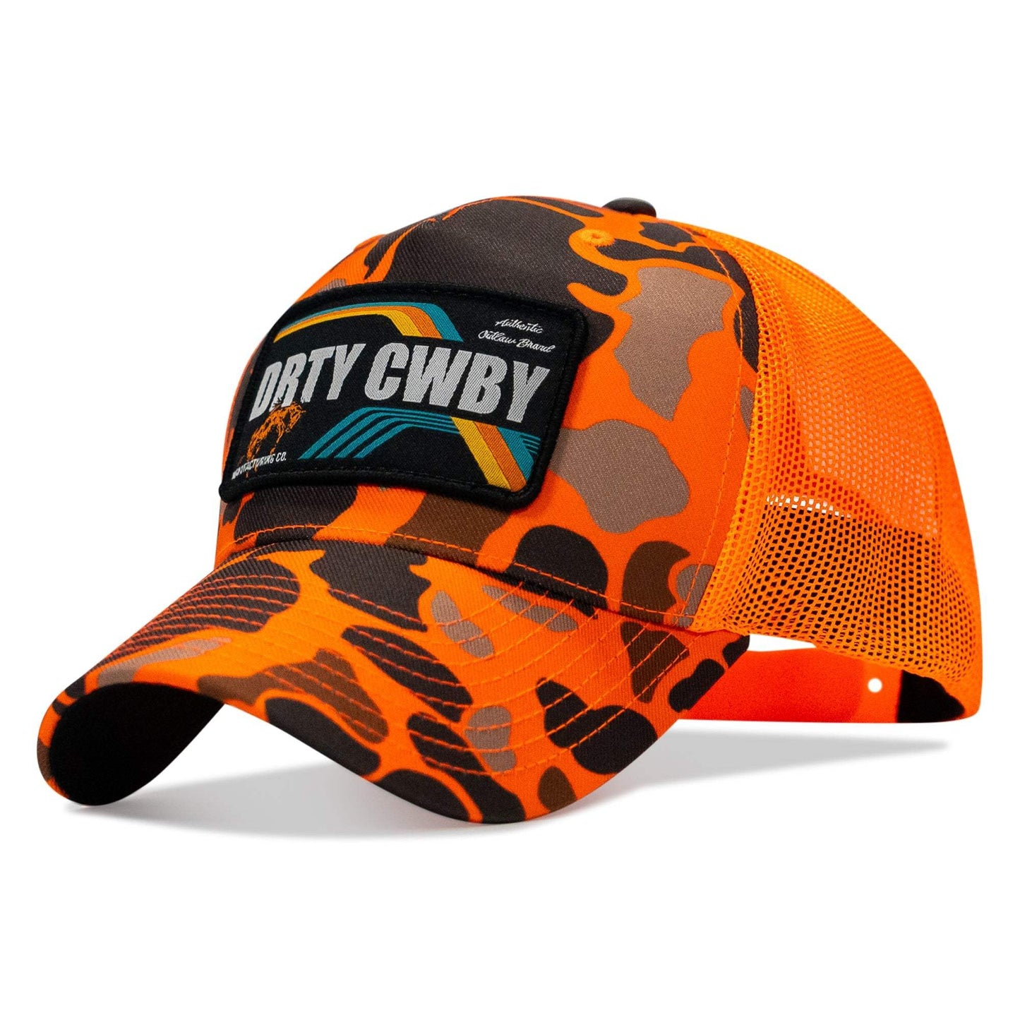 DRTYCWBY Vintage Bronco Patch Snapback Hat - DIRTY COWBOY USA - Flyclothing LLC