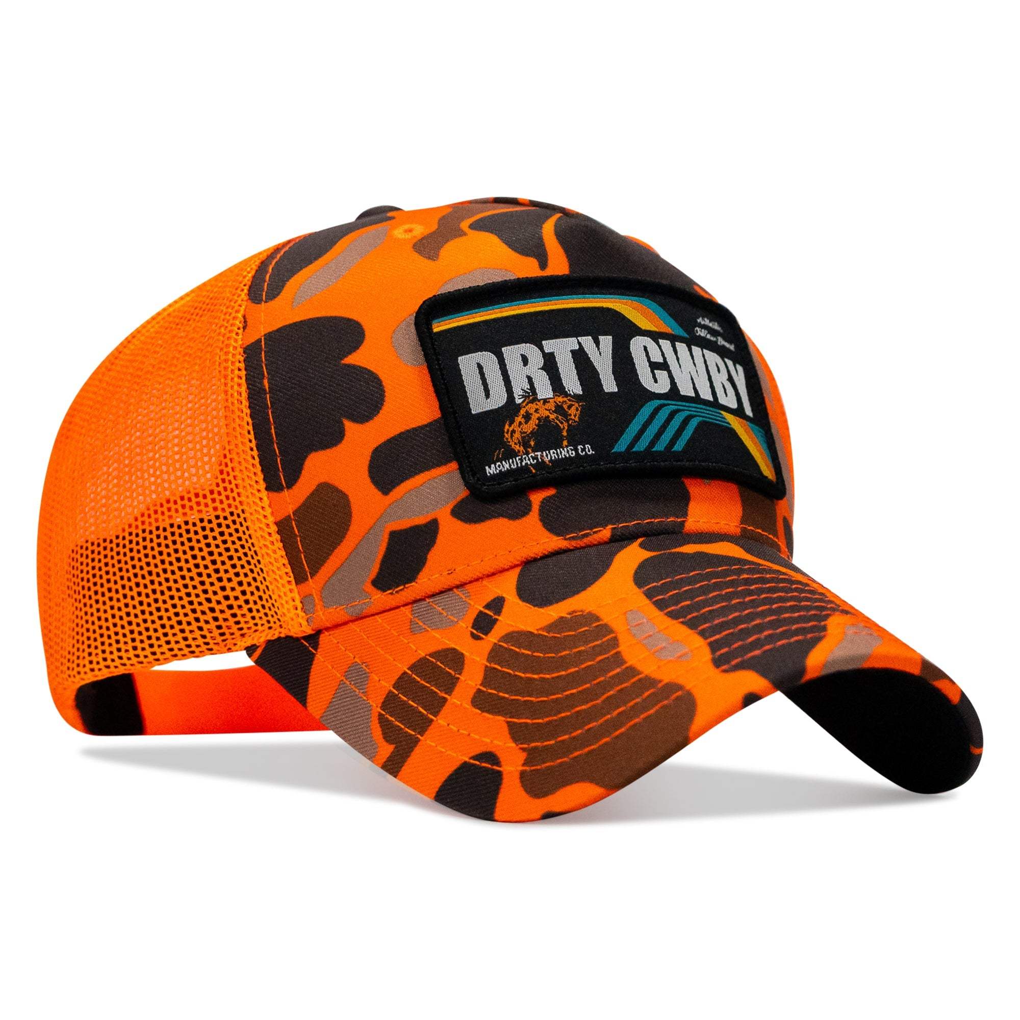 DRTYCWBY Vintage Bronco Patch Snapback Hat - DIRTY COWBOY USA - Flyclothing LLC
