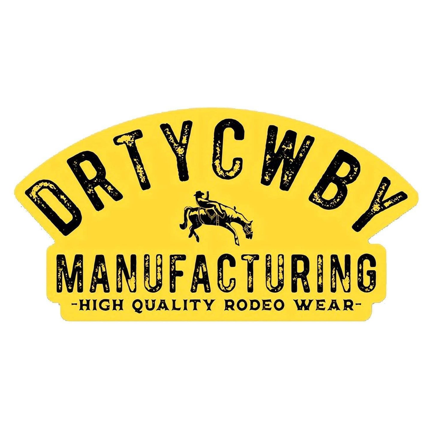 Original DRTYCWBY Manufacturing Decal Sticker - DIRTY COWBOY USA - Flyclothing LLC