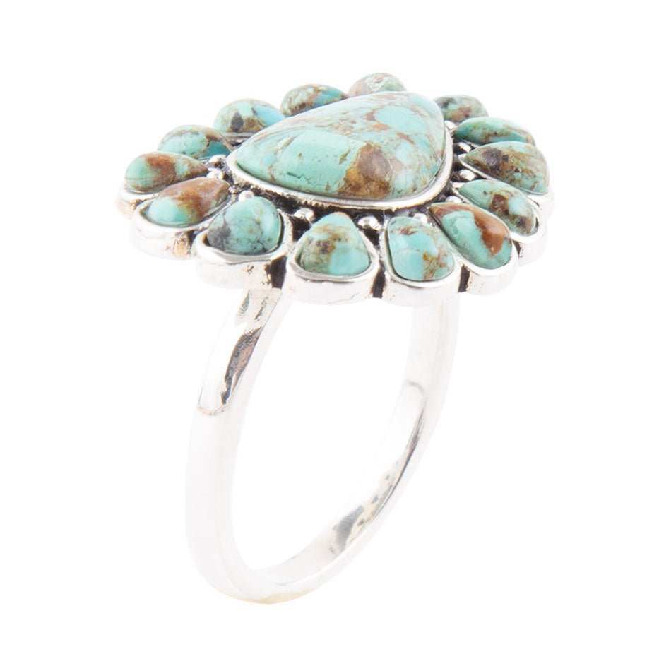 Durango Turquoise Multi-Stone Ring - Barse Jewelry - Flyclothing LLC