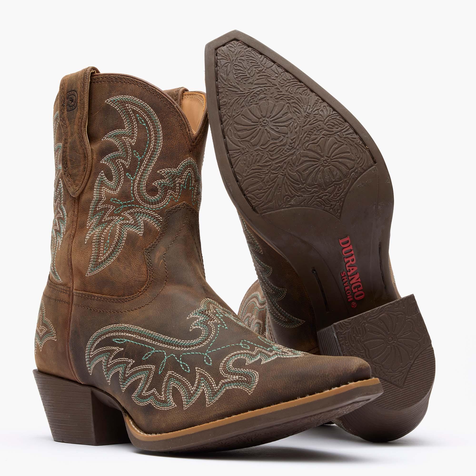 Durango® Women's Shyloh Pony Boot Driftwood - Durango - Flyclothing LLC