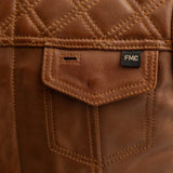 Dust Devil Men's Motorcycle Leather Vest (limited edition) - First Manufacturing Company - Flyclothing LLC