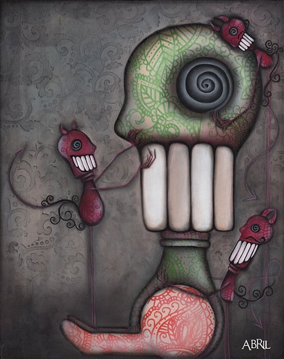Black Market Art Company Dying to Live II Print