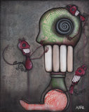 Black Market Art Company Dying to Live II Print