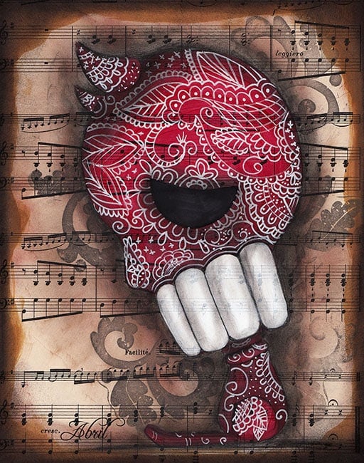 Black Market Art Company Dying to Live Print