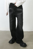 Men's Frayed Hem Jeans - Trendsi
