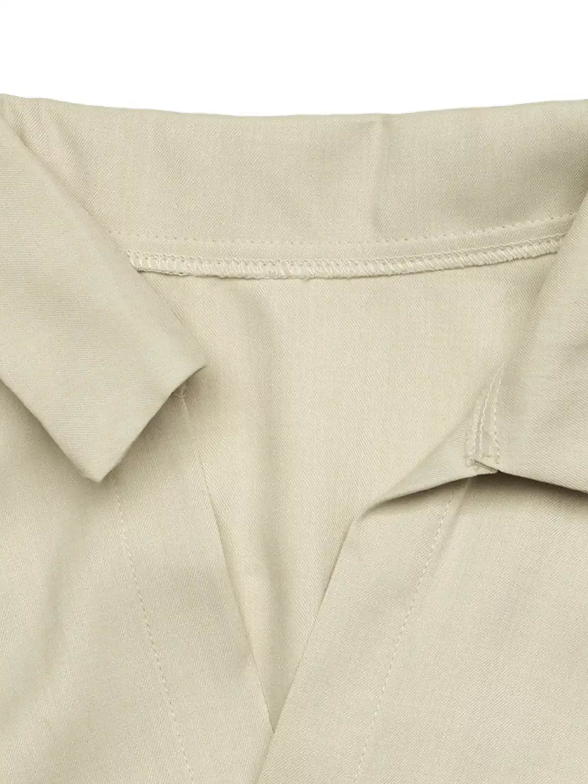 Pleated Button Detail Long Sleeve Shirt Dress - Trendsi - Flyclothing LLC