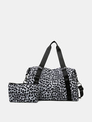 Oxford Cloth Leopard 2-Piece Bag Set - Trendsi