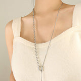 Titanium Steel Chain Necklace - Trendsi - Flyclothing LLC