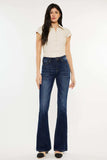 Kancan Full Size Mid Rise Slim Flare Jeans - Trendsi - Flyclothing LLC