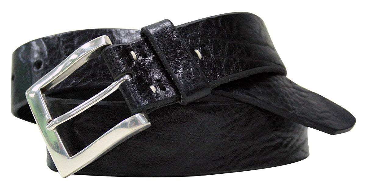 Leather Island 40mm Belt Expresso Italian Leather Belt - Leather Island Belts - Flyclothing LLC