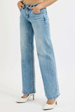 RISEN Full Size Low Rise Ankle Boyfriend Distressed Jeans Plus Size - Trendsi - Flyclothing LLC
