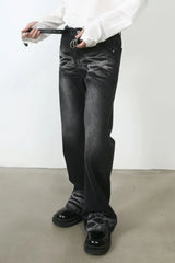 Men's Mid Rise Jeans with Pockets - Trendsi - Flyclothing LLC