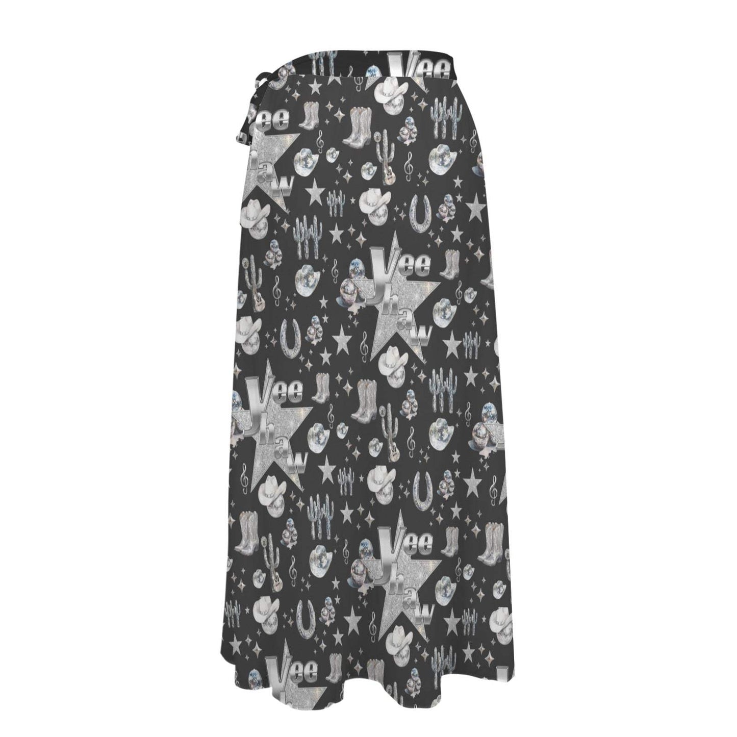 Baha Ranch Rhinestone Cowgirl Beach Swim Skirt Coverup - Baha Ranch Western Wear - Flyclothing LLC