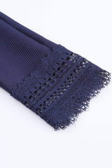 Lace Detail V-Neck Long Sleeve T-Shirt - Trendsi - Flyclothing LLC