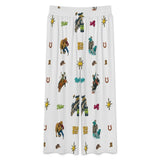 Baha Ranch The Last Roundup Rodeo High Waisted Wide Leg Pants - Baha Ranch Western Wear - Flyclothing LLC