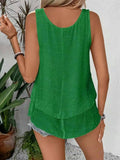 Wide Strap Layered Tank - Trendsi - Flyclothing LLC