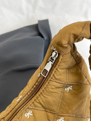 Bow Polyester Shoulder Bag - Trendsi