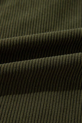 Contrast Baseball Collar Snap Down Long Sleeve Jacket - Trendsi - Flyclothing LLC