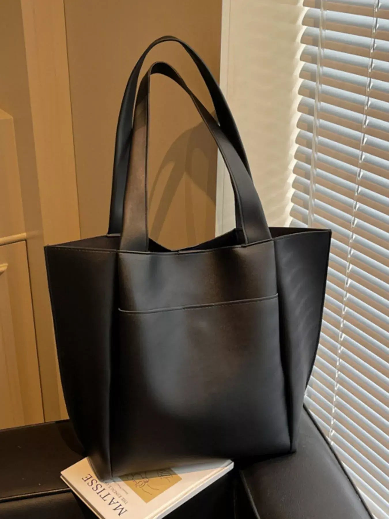 PU Leather Shoulder Bag - Trendsi - Flyclothing LLC