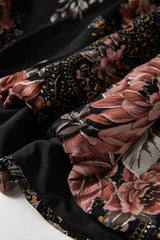 Printed Surplice Long Sleeve Blouse - Trendsi - Flyclothing LLC