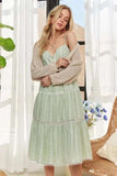 ADORA Gingham Detail Washed Dress - Trendsi - Flyclothing LLC
