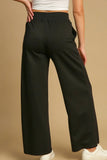 Umgee Drawstring Wide Leg Pants with Pockets - Trendsi