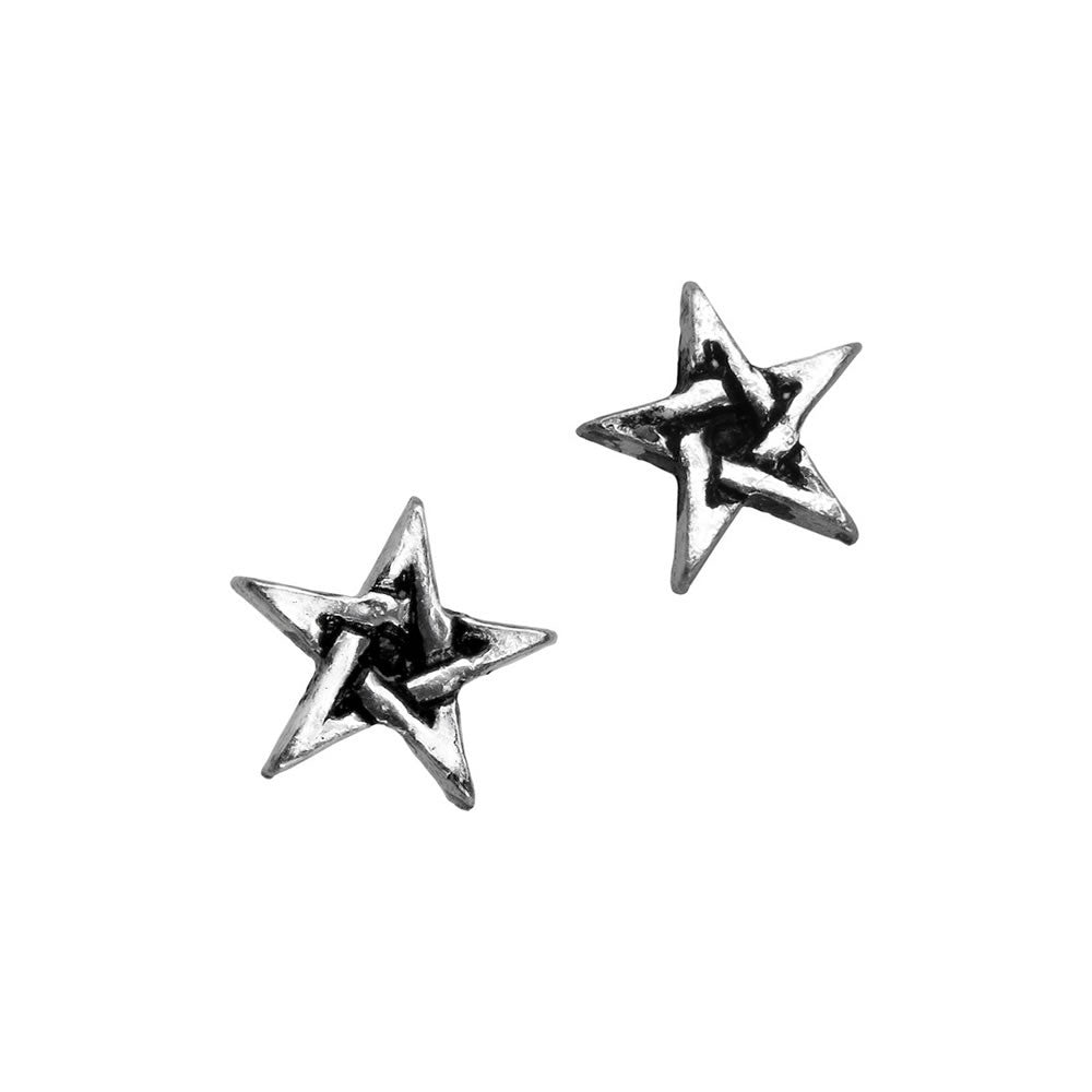 Pentagram Earrings - Alchemy of England - Flyclothing LLC