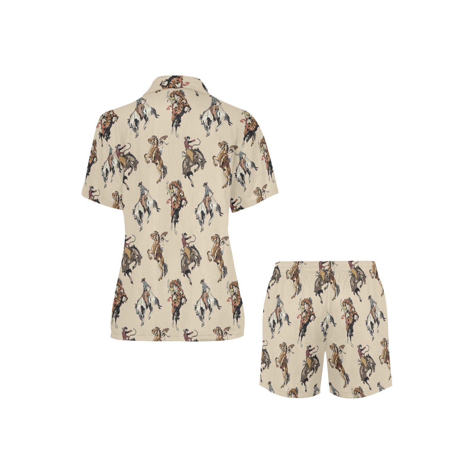 Baha Ranch Vintage Cowgirl Women's Western Pajama Set