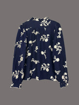 Flower Button Up Long Sleeve Shirt - Trendsi - Flyclothing LLC
