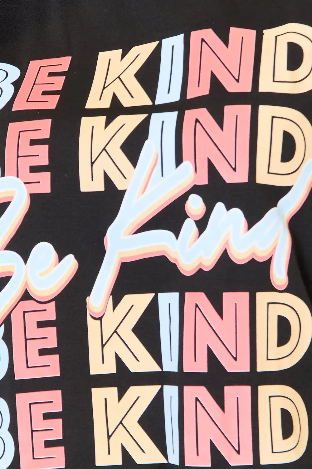 Simply Love BE KIND Graphic Round Neck T-Shirt - Trendsi - Flyclothing LLC