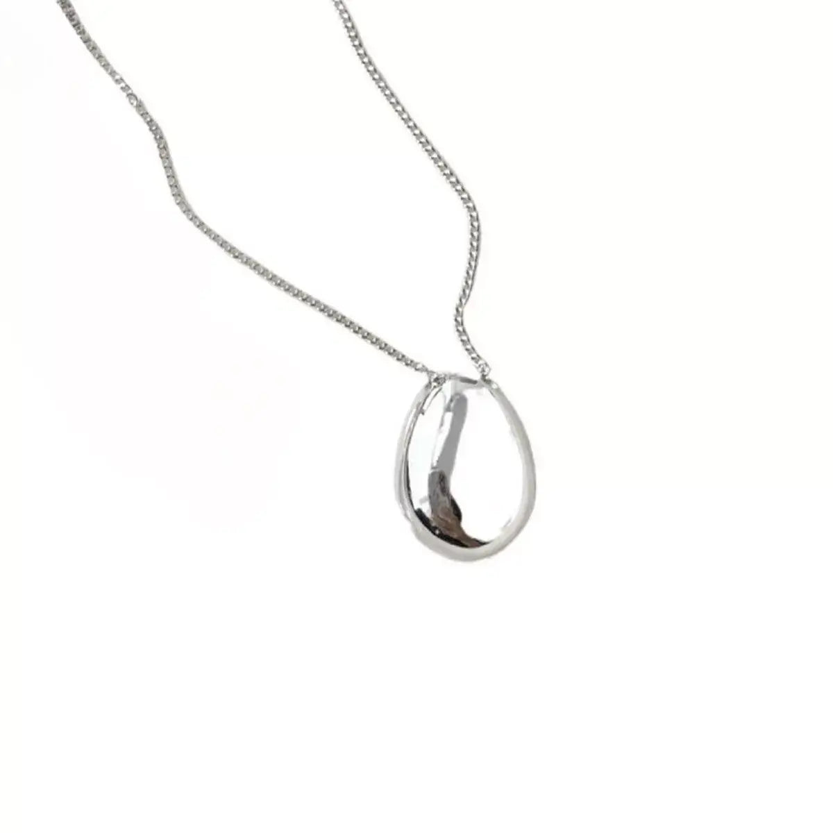 925 Sterling Silver Pendant Necklace - Trendsi - Flyclothing LLC