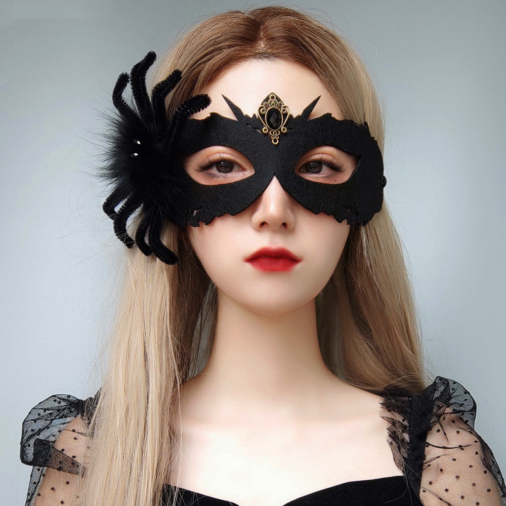 Halloween Black Spider Death Dance Mask - My Store - Flyclothing LLC
