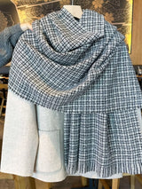 Plaid Warm Scarf - Trendsi - Flyclothing LLC