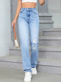 Distressed Jeans with Pockets - Trendsi