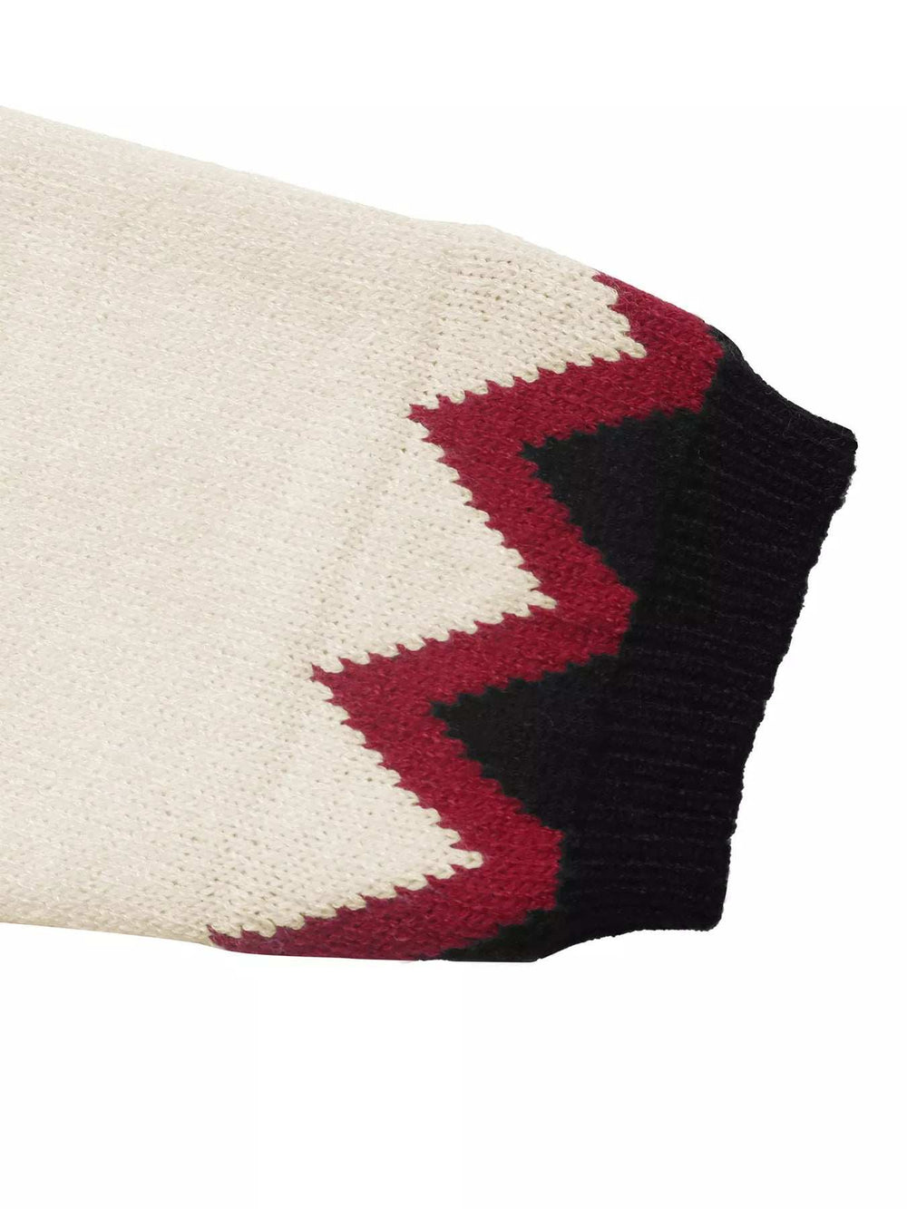 Chevron Pattern Long Sleeve Sweater - Trendsi - Flyclothing LLC