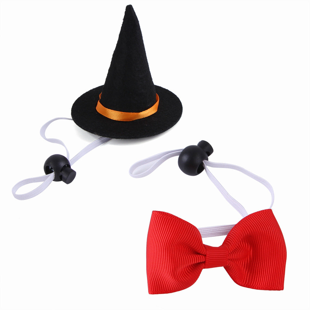 Halloween Pet Suit Wizard Hat Bow Tie - My Store - Flyclothing LLC