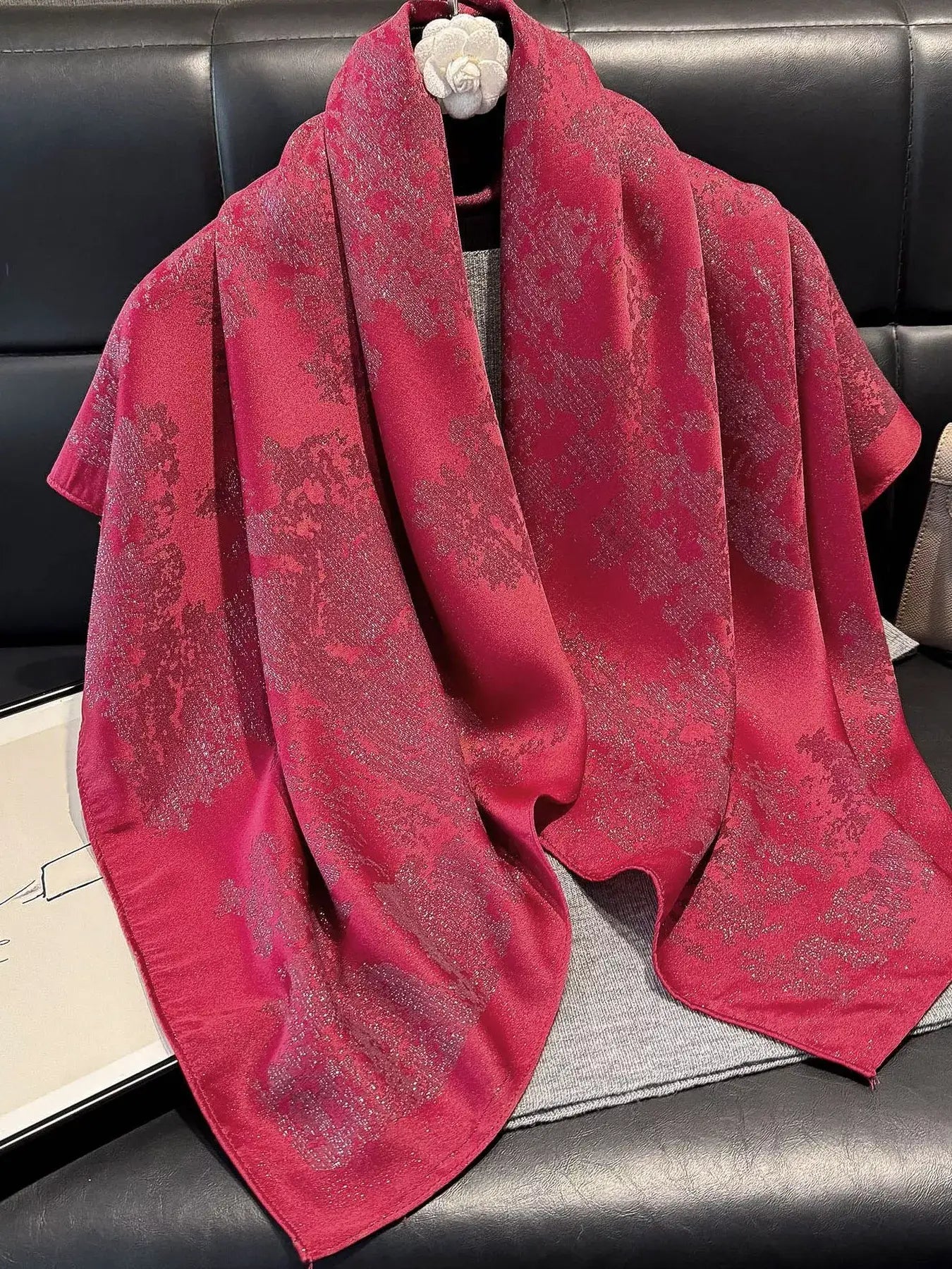 Lightweight Silk Scarf - Trendsi - Flyclothing LLC
