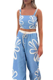 Smocked Square Neck Cami and Pants Set - Trendsi - Flyclothing LLC