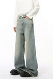 Wide Leg Jeans with Pockets - Trendsi