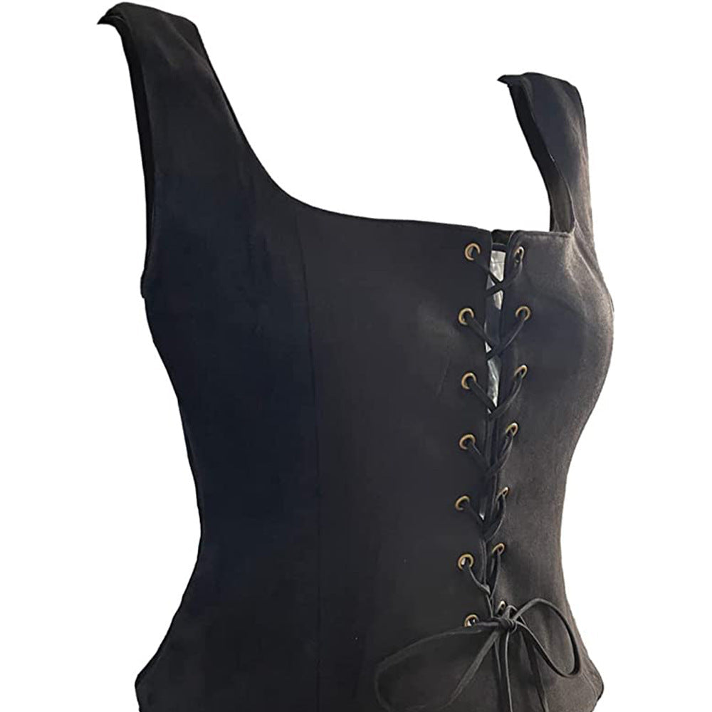 Suede Vest Halloween Costume - My Store - Flyclothing LLC